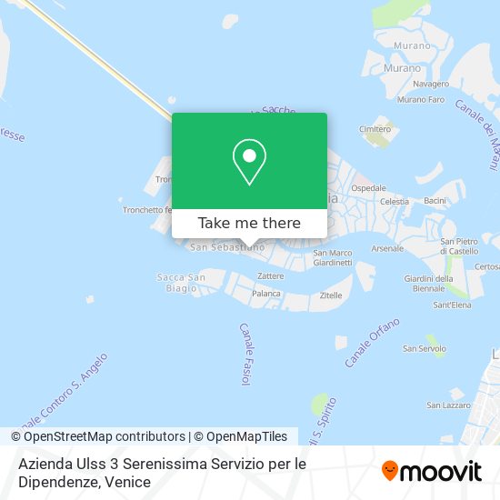 Azienda Ulss 3 Serenissima Servizio per le Dipendenze map