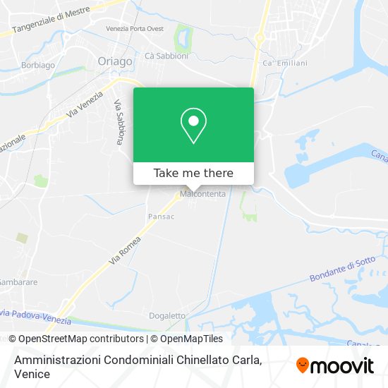 Amministrazioni Condominiali Chinellato Carla map