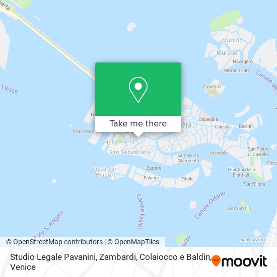 Studio Legale Pavanini, Zambardi, Colaiocco e Baldin map