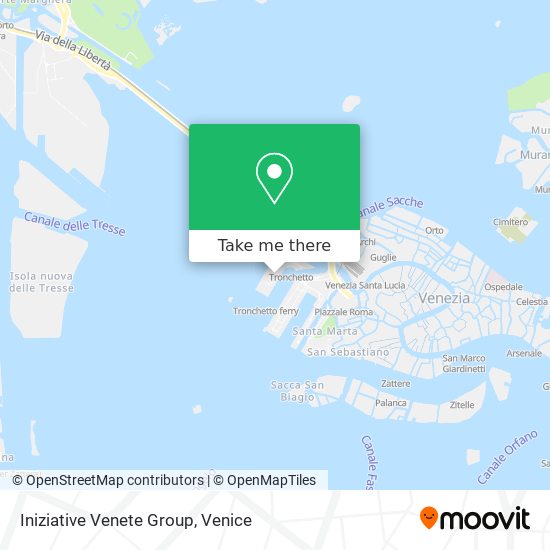 Iniziative Venete Group map
