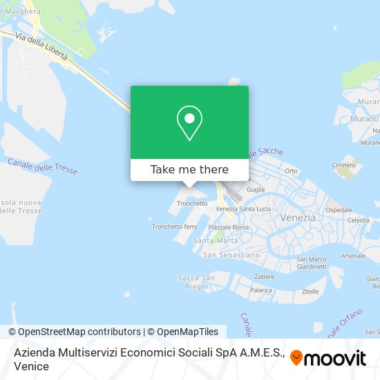 Azienda Multiservizi Economici Sociali SpA A.M.E.S. map