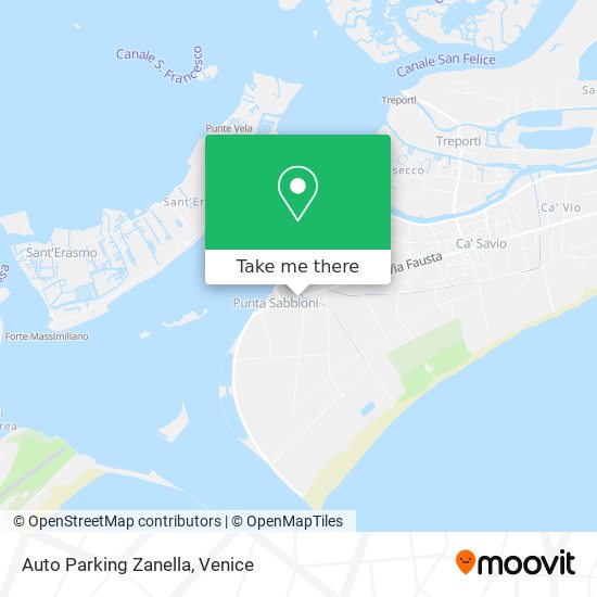 Auto Parking Zanella map