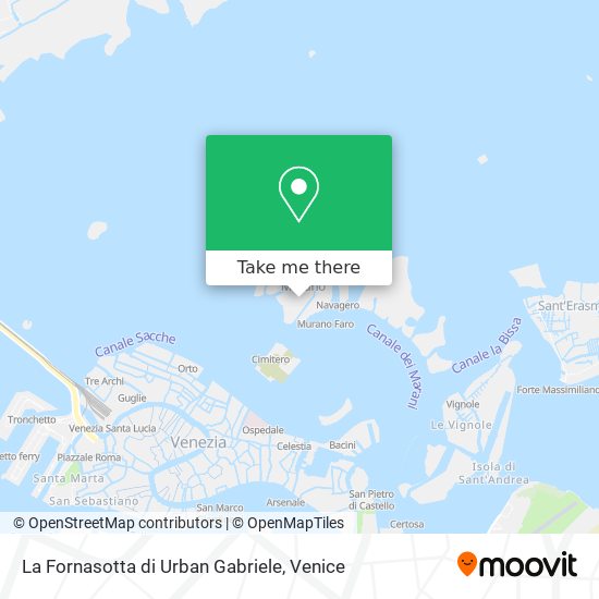 La Fornasotta di Urban Gabriele map