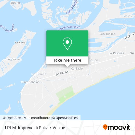 I.P.I.M. Impresa di Pulizie map
