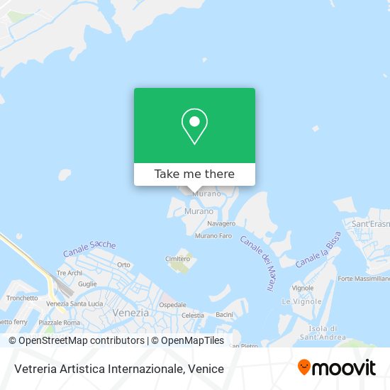 Vetreria Artistica Internazionale map