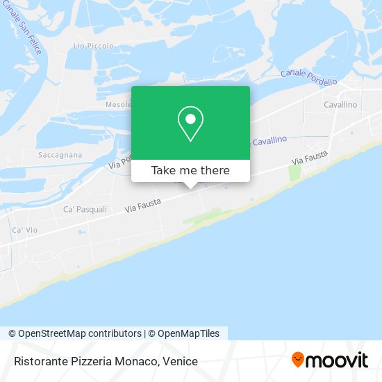Ristorante Pizzeria Monaco map