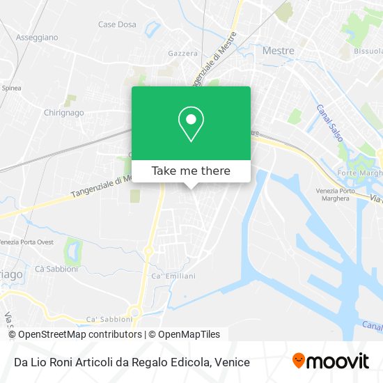 Da Lio Roni Articoli da Regalo Edicola map