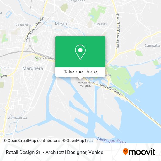 Retail Design Srl - Architetti Designer map