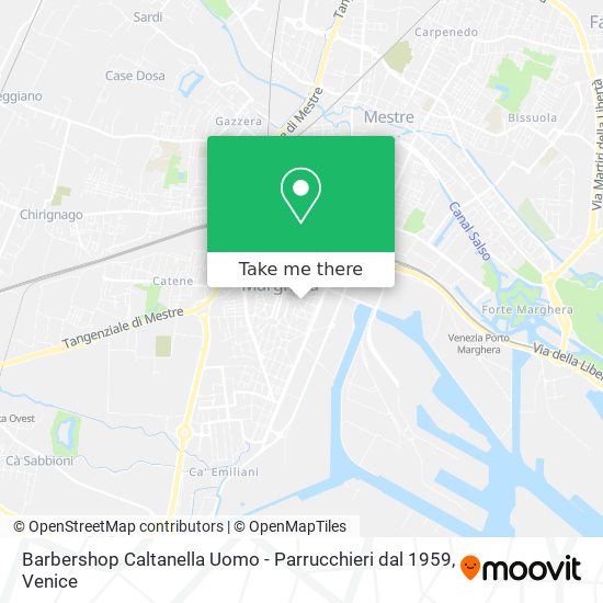 Barbershop Caltanella Uomo - Parrucchieri dal 1959 map