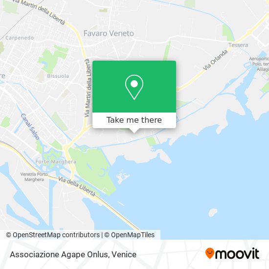 Associazione Agape Onlus map