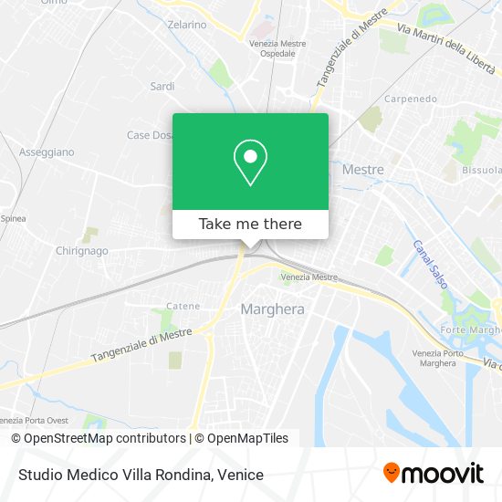 Studio Medico Villa Rondina map