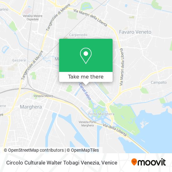 Circolo Culturale Walter Tobagi Venezia map