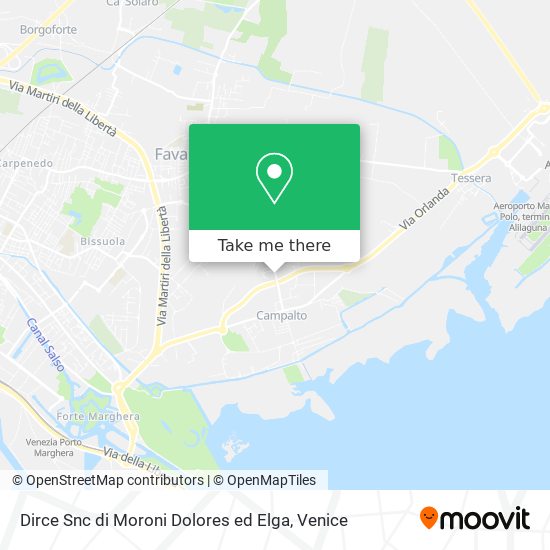 Dirce Snc di Moroni Dolores ed Elga map