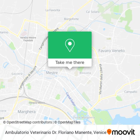 Ambulatorio Veterinario Dr. Floriano Manente map