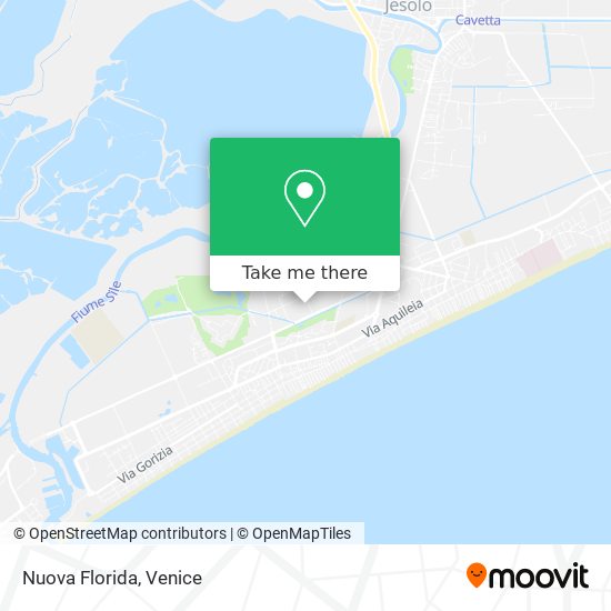 Nuova Florida map