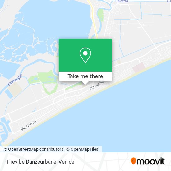 Thevibe Danzeurbane map