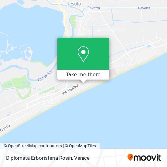 Diplomata Erboristeria Rosin map