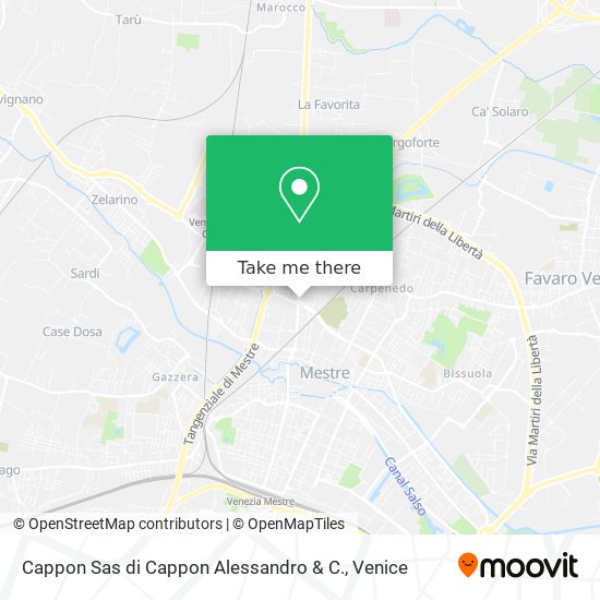 Cappon Sas di Cappon Alessandro & C. map