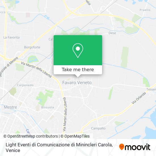 Light Eventi di Comunicazione di Minincleri Carola map