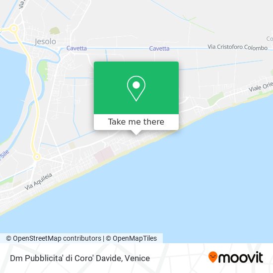 Dm Pubblicita' di Coro' Davide map