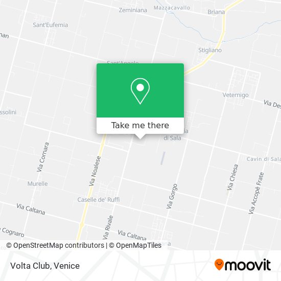 Volta Club map