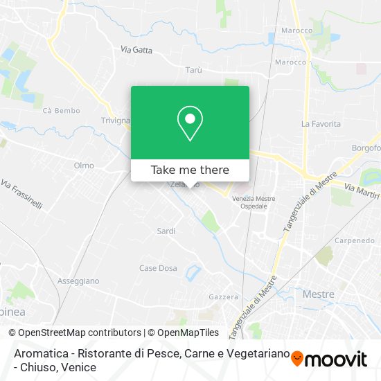 Aromatica - Ristorante di Pesce, Carne e Vegetariano - Chiuso map