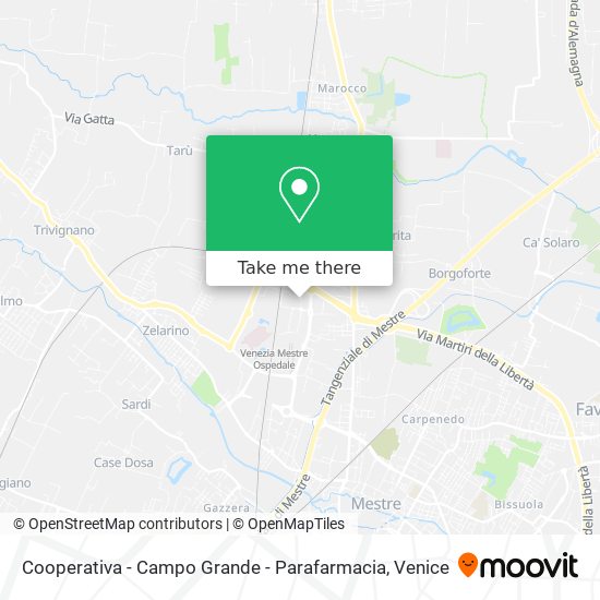 Cooperativa - Campo Grande - Parafarmacia map