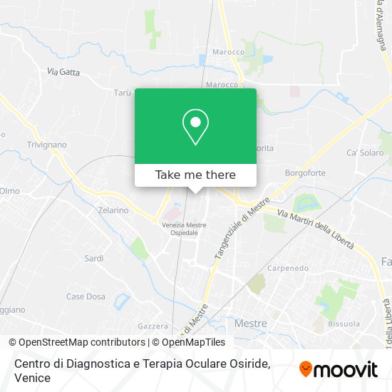 Centro di Diagnostica e Terapia Oculare Osiride map