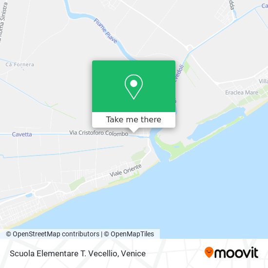 Scuola Elementare T. Vecellio map