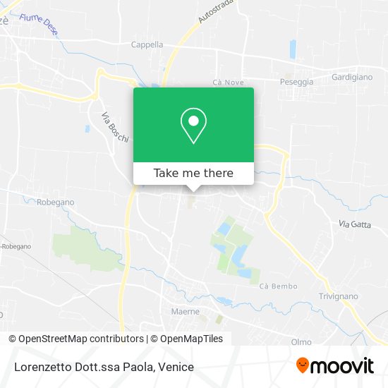 Lorenzetto Dott.ssa Paola map