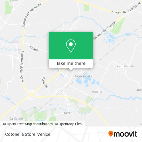 Cotonella Store map