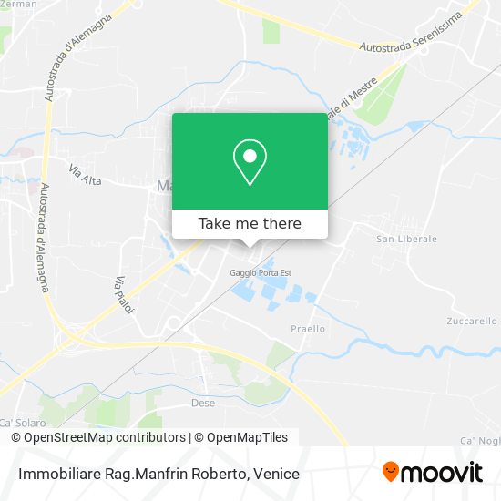 Immobiliare Rag.Manfrin Roberto map