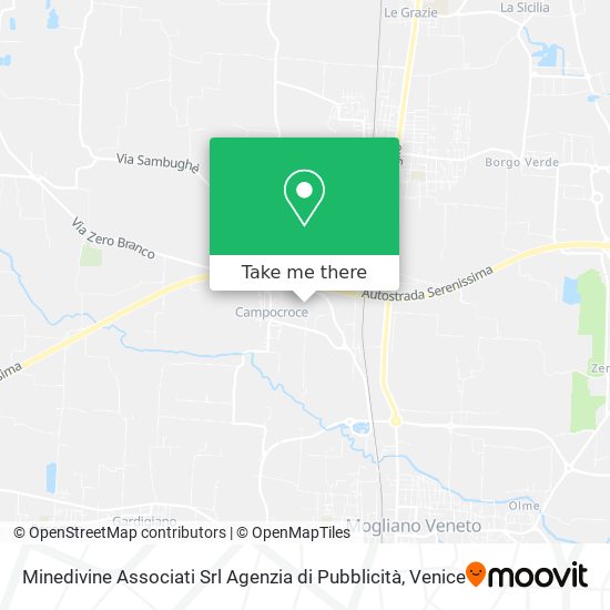 Minedivine Associati Srl Agenzia di Pubblicità map