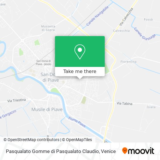 Pasqualato Gomme di Pasqualato Claudio map