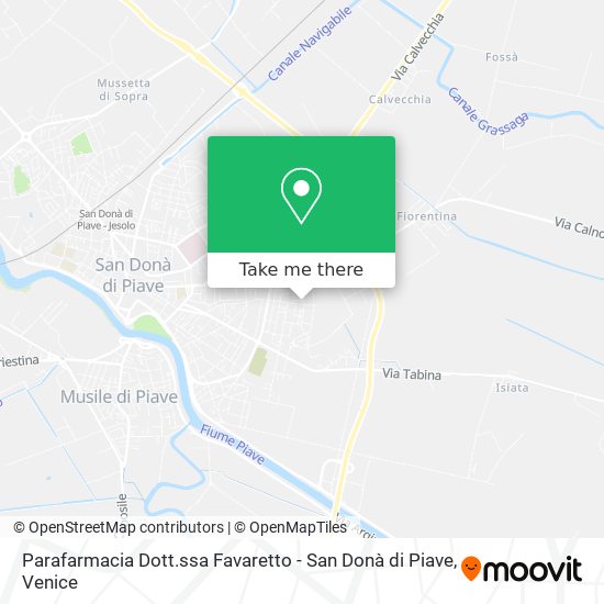 Parafarmacia Dott.ssa Favaretto - San Donà di Piave map