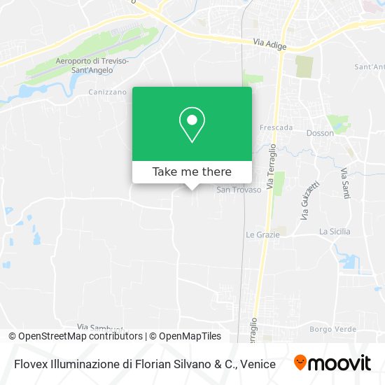 Flovex Illuminazione di Florian Silvano & C. map