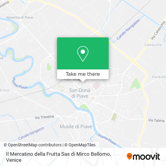 Il Mercatino della Frutta Sas di Mirco Bellomo map