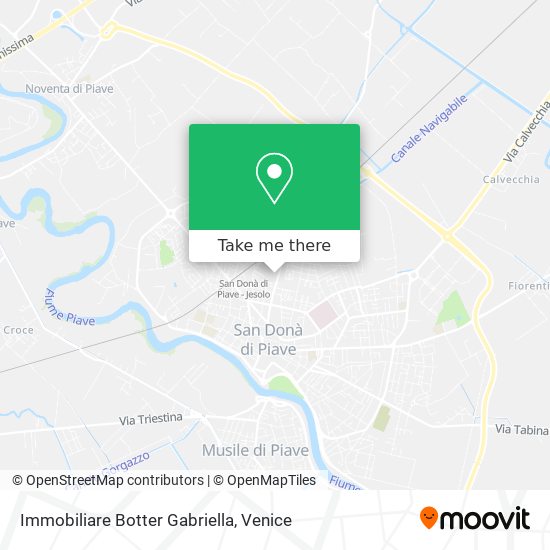 Immobiliare Botter Gabriella map
