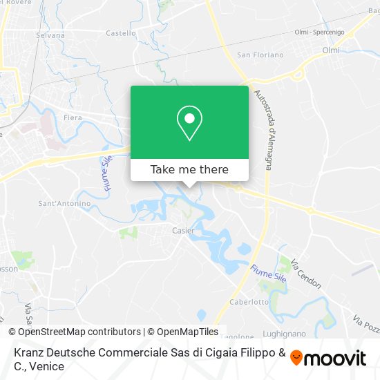 Kranz Deutsche Commerciale Sas di Cigaia Filippo & C. map