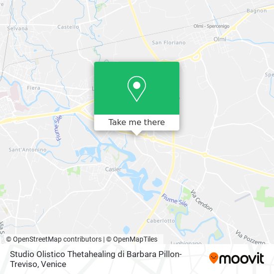 Studio Olistico Thetahealing di Barbara Pillon- Treviso map