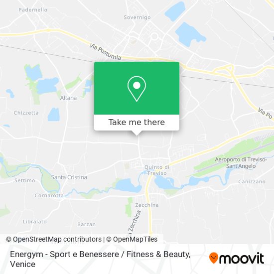 Energym - Sport e Benessere / Fitness & Beauty map