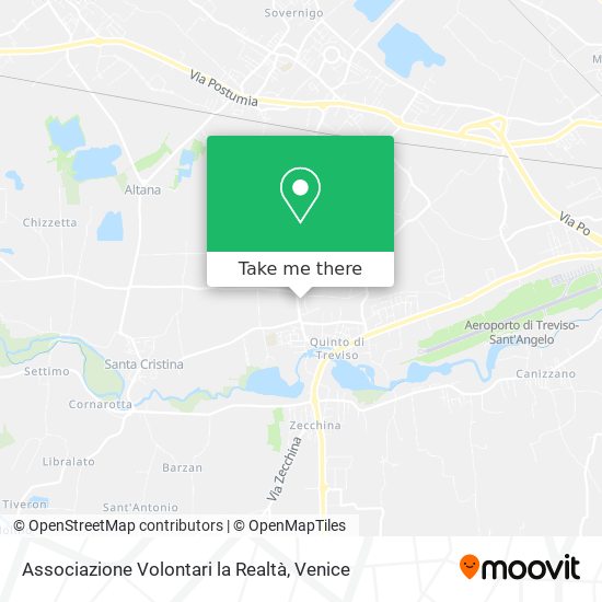 Associazione Volontari la Realtà map