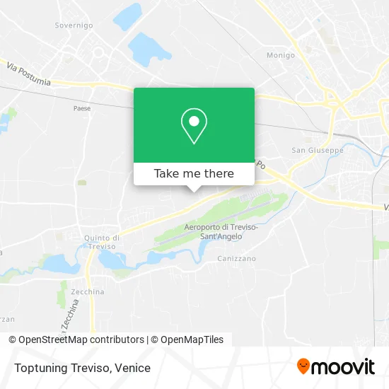 Toptuning Treviso map