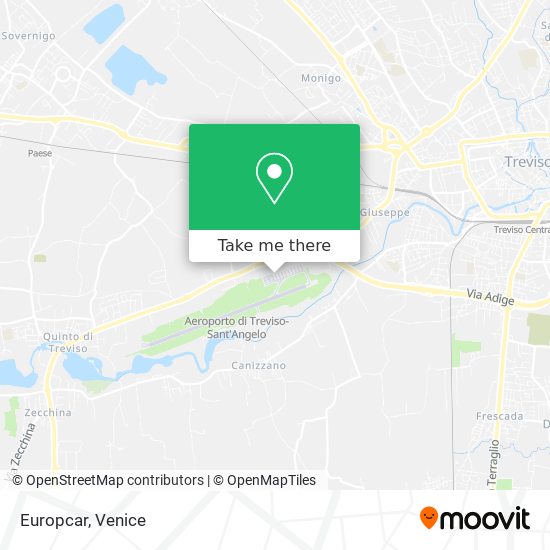 Europcar map