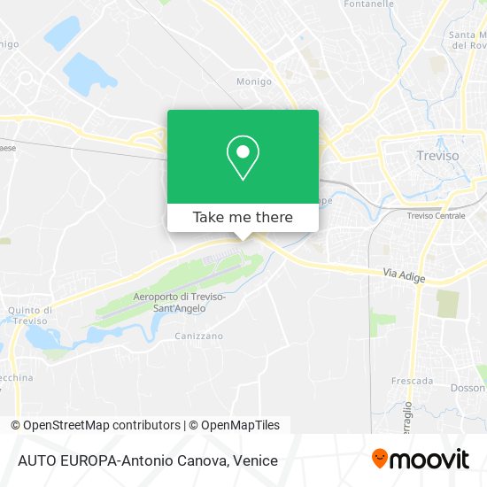 AUTO EUROPA-Antonio Canova map