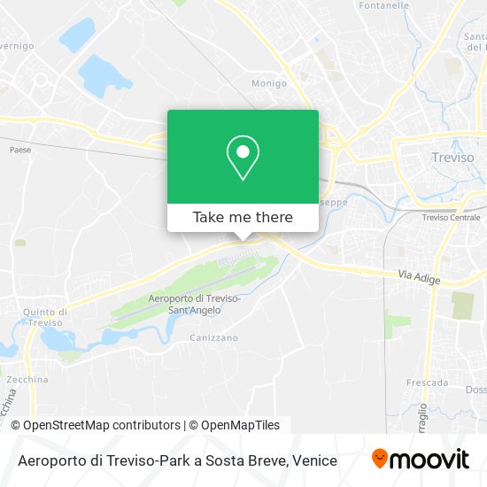 Aeroporto di Treviso-Park a Sosta Breve map