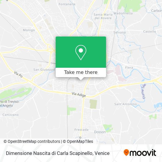 Dimensione Nascita di Carla Scapinello map