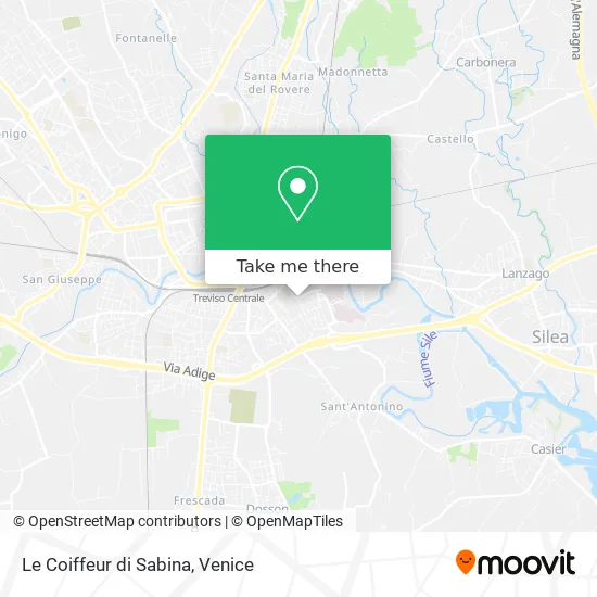 Le Coiffeur di Sabina map