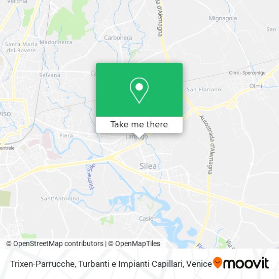 Trixen-Parrucche, Turbanti e Impianti Capillari map