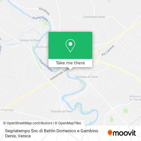 Segnatempo Snc di Bettin Domenico e Gambino Denis map